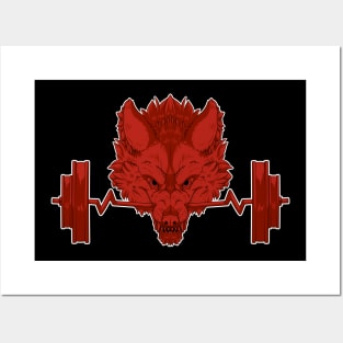 Weighted Werewolf - Red Posters and Art